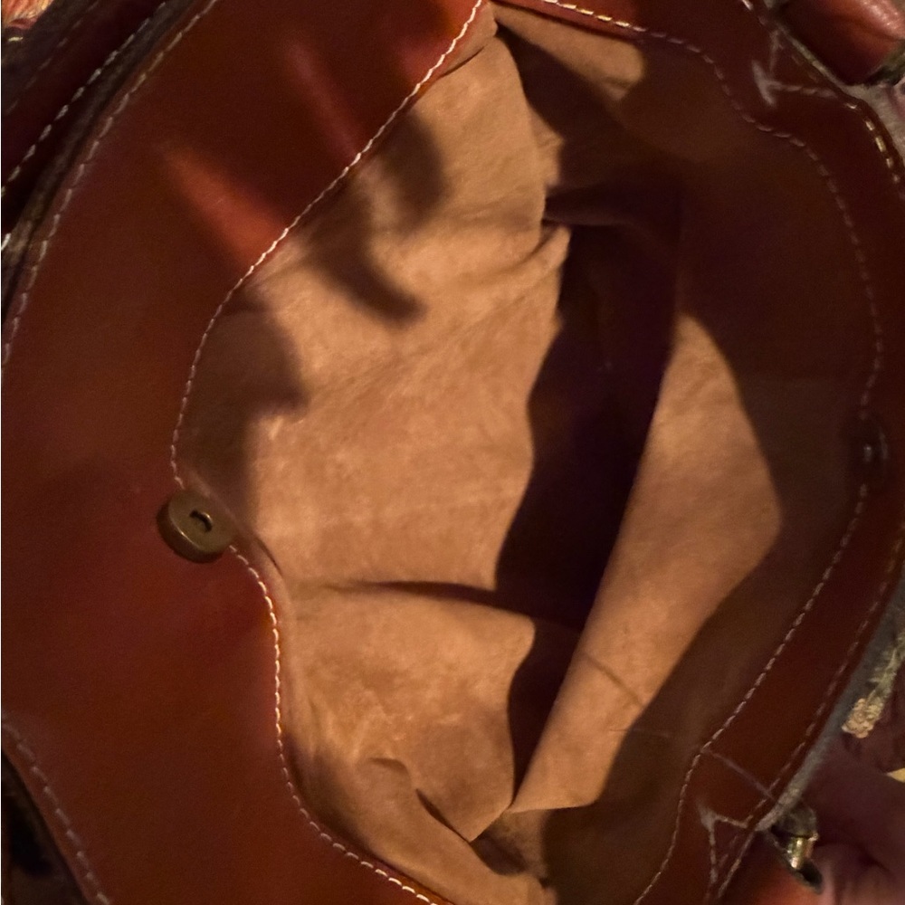 Patricia Nash Tan Leather Tote - Picture 11 of 16